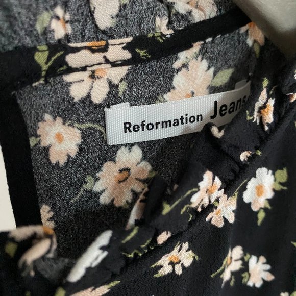 Reformation Leora Dress in Hailey Print - Size 0 NWT - Picture 3 of 7